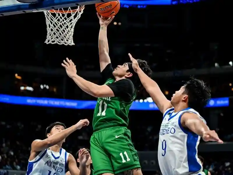Jacob Cortez clutch 3-pointer DLSU Green Archers vs Ateneo Blue Eagles